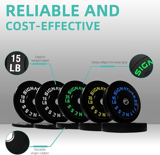 Olympic Bumper Plates Set, 2" Weight Plates for Strength Training & Weightlifting, Paris or Set or Set with Barbell, Multiple Options-StrideForce Fitness