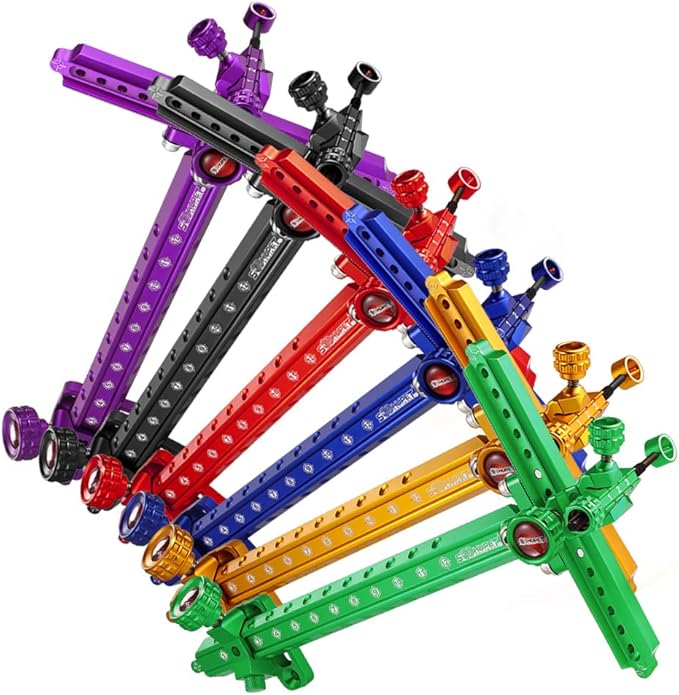 Archery Recurve Bow Sight, SOOHUPET Accessories T Shape Archery Shooting Target Sight Adjustable Bowsight with Optical Fiber Pin Sight for Target Practice-StrideForce Fitness