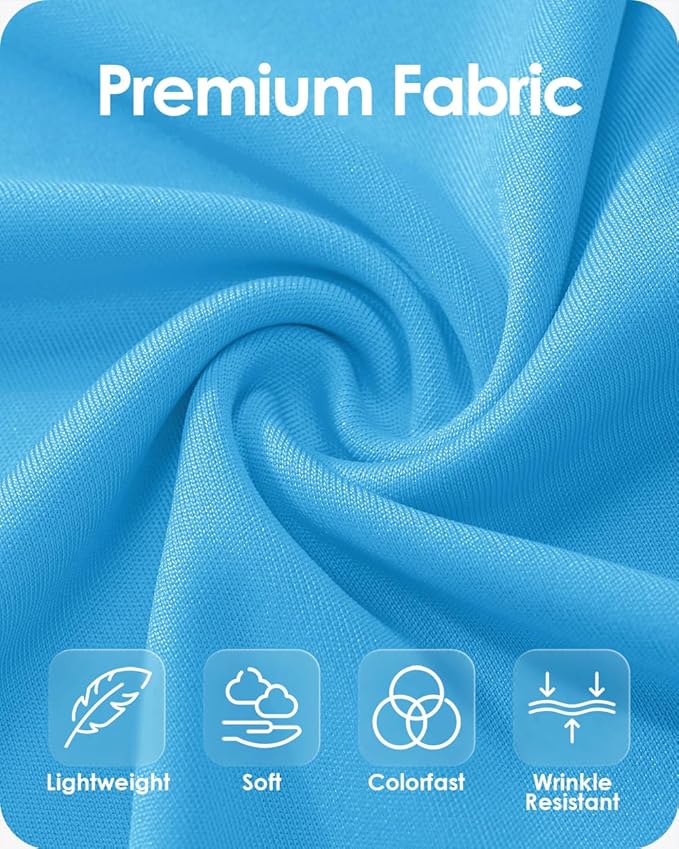 Boladeci Men's Swim Shirt Short Sleeve UPF 50+ Sun Protection SPF UV Moisture Wicking Lightweight Quick Dry Rash Guard-StrideForce Fitness