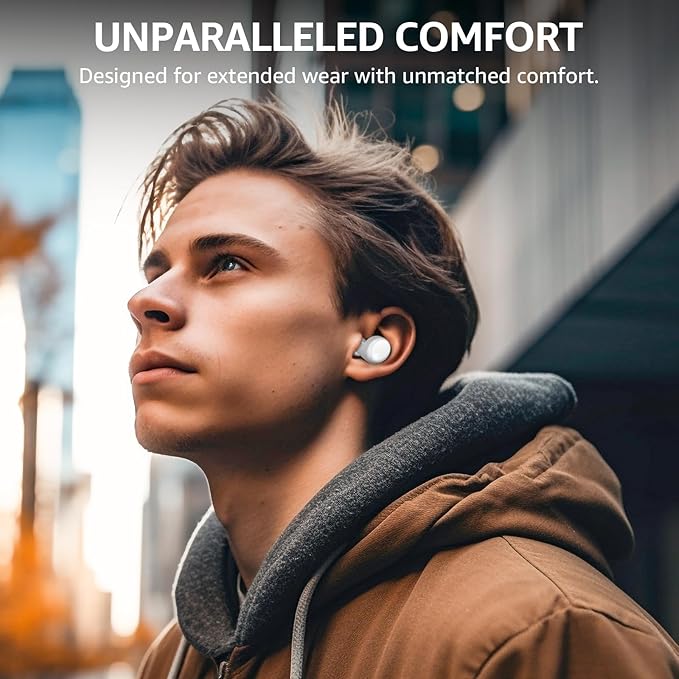 TOZO T6 Wireless Earbuds, IPX8 Waterproof Ear Buds, Stereo Bass Sound Bluetooth 5.3 Headphones in Ear, 50 Hours Playtime Earphones, Wireless Charging Case, Custom 32 EQ via APP-StrideForce Fitness