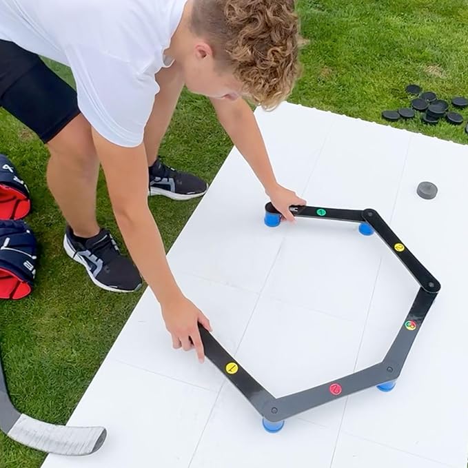 Hockey Revolution Lightweight Stickhandling Training Aid, Equipment for Puck Control, Reaction Time and Coordination-StrideForce Fitness