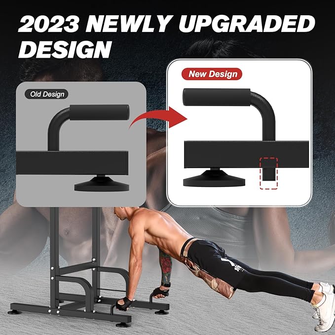 RELIFE REBUILD YOUR LIFE Power Tower Pull Up Bar Station Workout Dip Station for Home Gym Strength Training Fitness Equipment-StrideForce Fitness