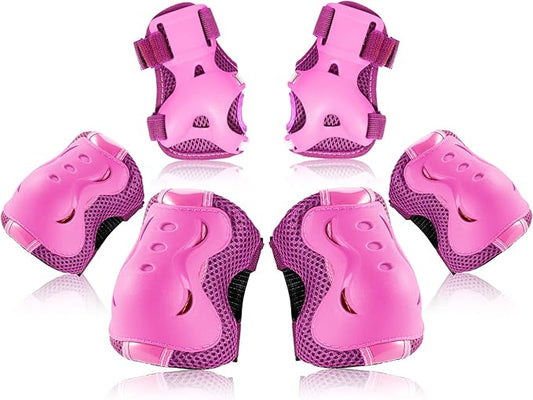 BOSONER Kids/Youth Knee Pad Elbow Pads Guards Protective Gear Set for Roller Skates Cycling BMX Bike Skateboard Inline Skatings Scooter Riding Sports-StrideForce Fitness