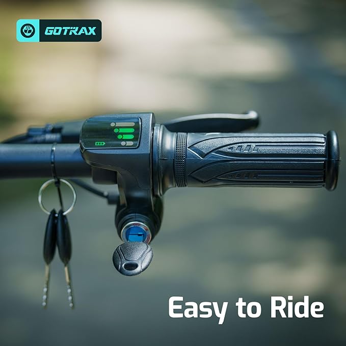 Gotrax S3 Electric Bike, 16x3.0 Fat Tire Electric Bicycle Adults, 750W Peak Motor, Max Range 25 Miles, Up to 20 Mph, Removable Battery, Adjustable Seat, Folding Electric Bike for Adults/Teens 13+-StrideForce Fitness