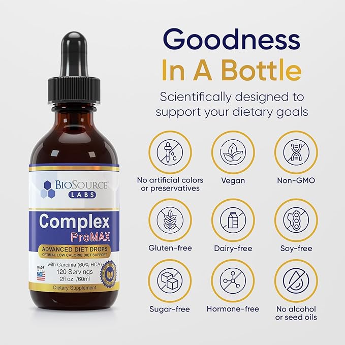 Complex ProMAX Premium Diet Drops (1 x 2 oz Bottle)-StrideForce Fitness