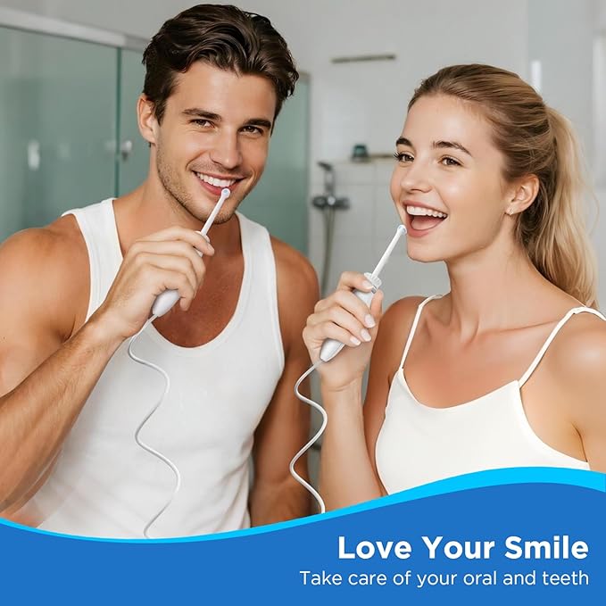 Replacement Heads for Waterpik, Gentle Mist Tech for Sensitive Gums, Replacement Tips for Waterpik Water Flosser, 70° Wide Spray for Efficient Deep Cleaning(4 Mist Tips)