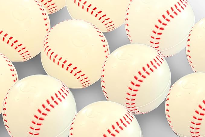VeloBlast 3.5 oz – High-Density Foam Machine Balls for Hitting Development, Bat Path Precision, and High Velocity Hitting Training No Sting-StrideForce Fitness