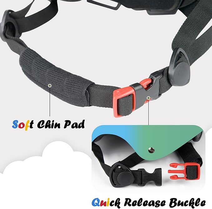 Kids Bike Helmet, Adjustable and Multi-Sport, from Toddler to Youth, 3 Sizes-StrideForce Fitness