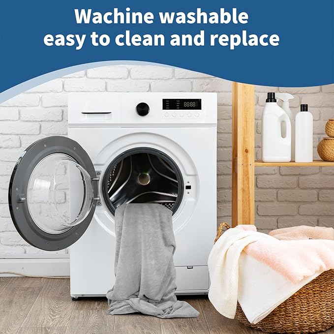 Infrared Sauna Blanket Towel Inserted 30" x 70" Reusable Machine Washable Insert Towel Easy Detoxification Simplifies Clean-Up Super Absorbent Perfect Companion for Infrared Sauna Blanket (Gray)-StrideForce Fitness