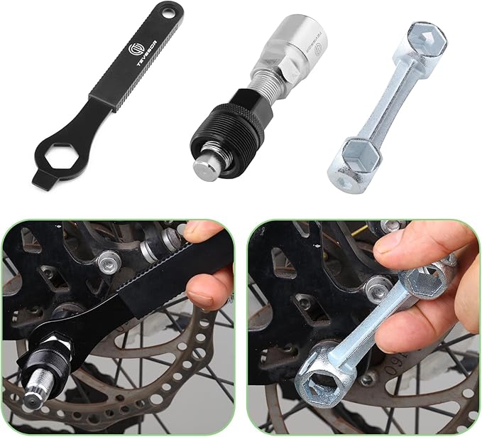 Teyssor Bike Repair Bag with Tire Pump, Bicycle Tire Repair Tool Kit, Portable Tool Bag with 16 in 1 Multitool All in One Bike Kit for Cycling-StrideForce Fitness