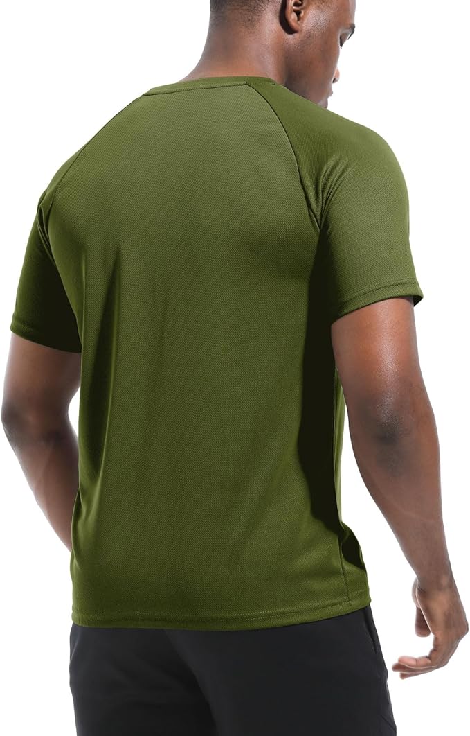 Boyzn 1, 3, 5 or 7 Pack Men's Workout Running Shirts, Dry Fit Moisture Wicking T-Shirt, Gym Athletic Short Sleeve Tee Shirts-StrideForce Fitness