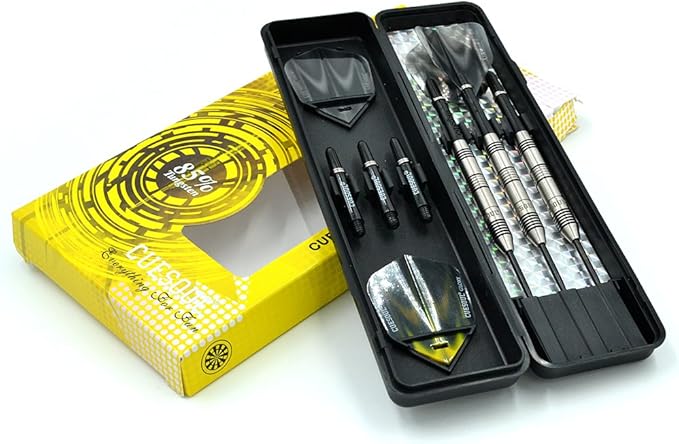 CUESOUL Professional Tungsten Steel Tip Dart Set 85% Tungsten 22g/24g/26g-Glory Series-StrideForce Fitness