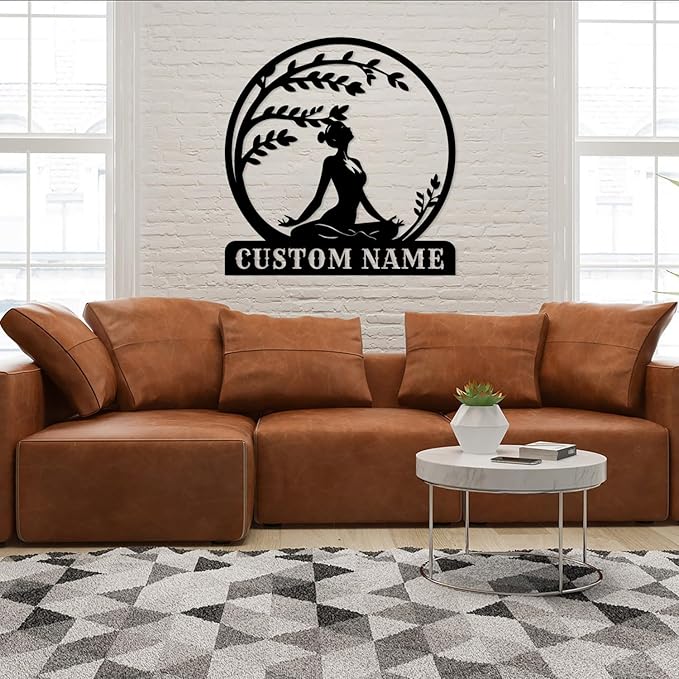 Personalized Metal Gym Sign, Custom Fitness Metal Wall Decor, Body Builder Lovers Gift, Gym Custom Unique Metal Wall Art, fitness room decor, home gym decor, gym wall art (Style-8)-StrideForce Fitness