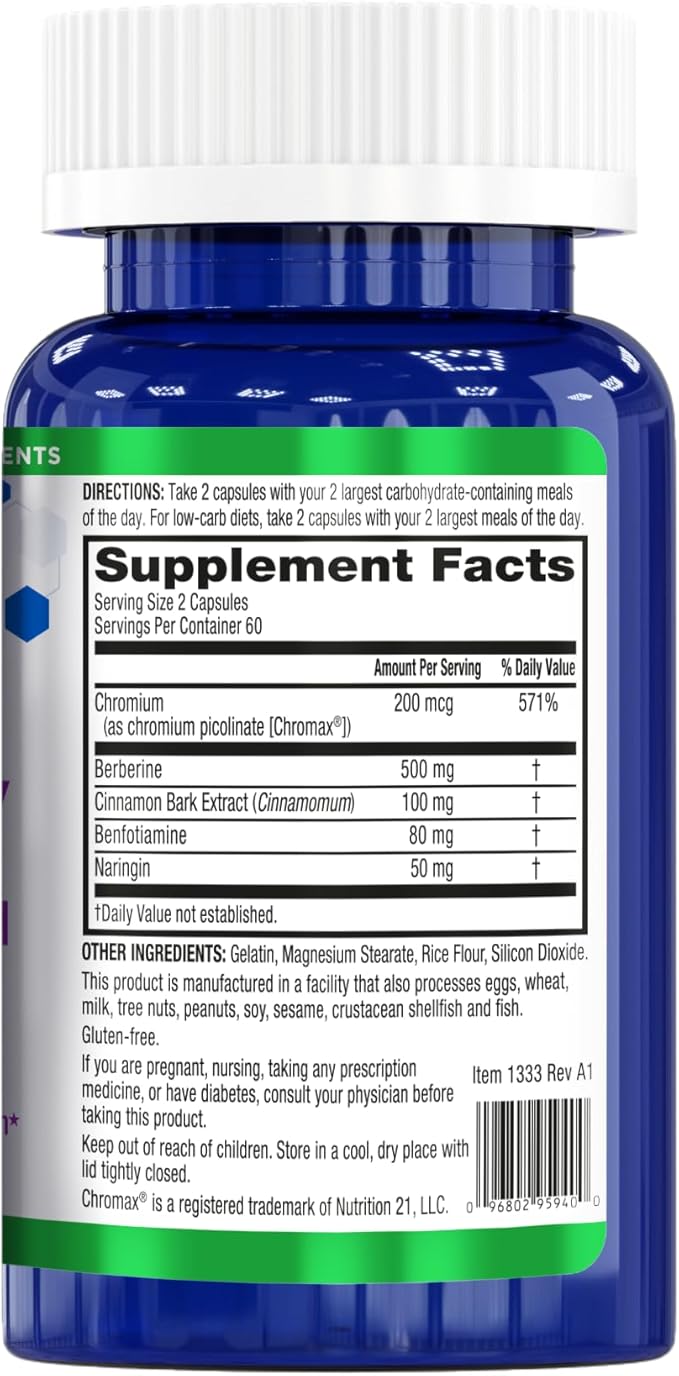 BioTrust Carb Command - Carb Management Supplement, Metabolic Support for Ketosis, Supports Keto, Low Carb and Paleo Lifestyle (60 Servings)-StrideForce Fitness