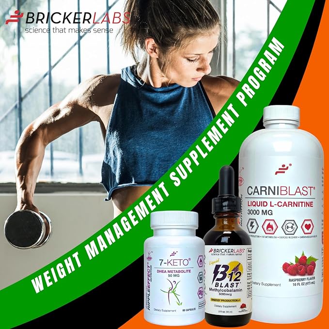 7-Keto DHEA Metabolite 50 mg Dietary Supplement for Weight Management, Safe and Effective Weight Management Support, 60 Capsules-StrideForce Fitness