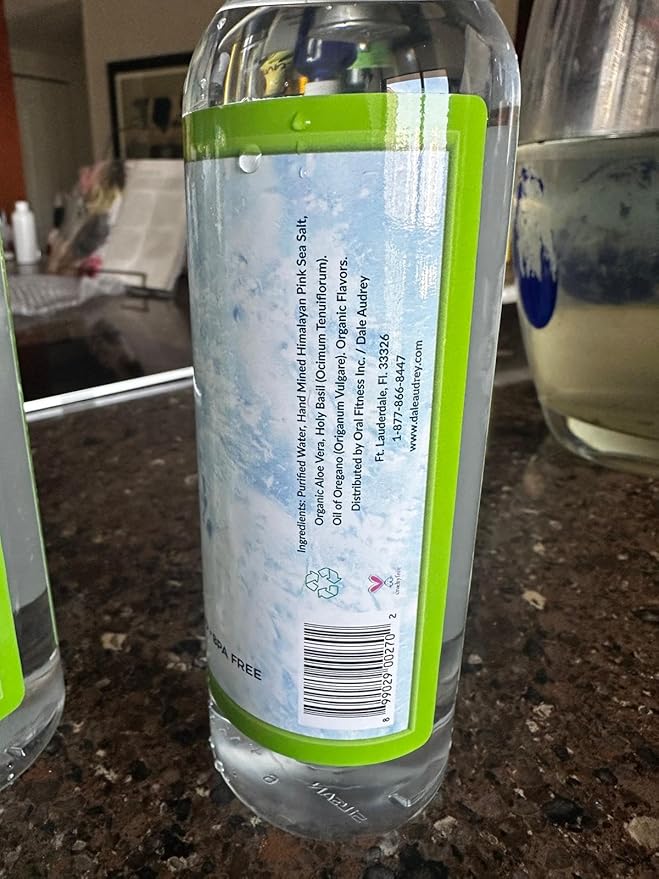 3 Pack Natural Saltwater Mouth Rinse | Himalayan Pink Salt Water Oral Rinse | Organic Cinnamon Flavor Fluoride & Alcohol Free Mouthwash for Fresh Breath | Natural Gum Care Mouthwash-16 FL Oz