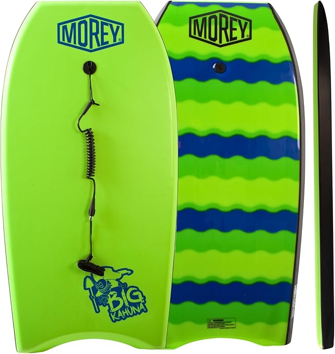 MOREY® Big Kahuna 44" The Original Bodyboard for Tall Riders. Body Board for Beach, Re-Engineered 2025 Model-StrideForce Fitness