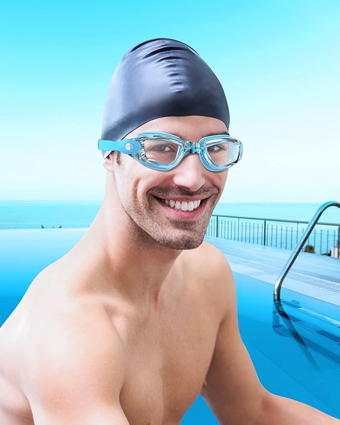 Aegend Swim Goggles, Swimming Goggles No Leaking Full Protection Adult Men Women Youth-StrideForce Fitness