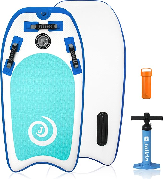 Inflatable Bodyboard Lightweight Portable 40" Body Board for Adults and Kids Surfboards Body Boards for Beach River-StrideForce Fitness