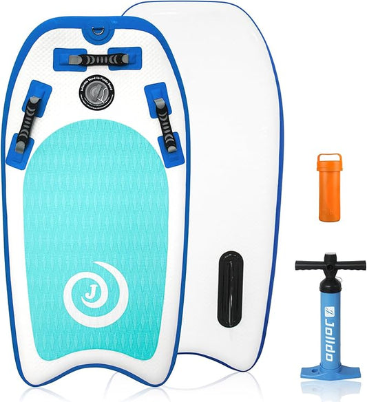 Inflatable Bodyboard Lightweight Portable 40" Body Board for Adults and Kids Surfboards Body Boards for Beach River-StrideForce Fitness