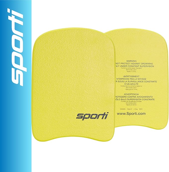Sporti Kids Kickboard for Swim Training Lesson, Swimming Kickboard for Junior, Water Board for Kids, Swimming Training Aid-StrideForce Fitness