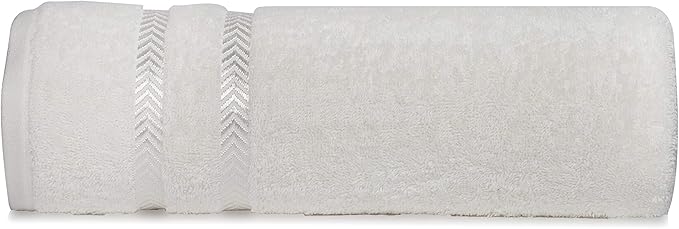 CASA COPENHAGEN Ember, 500 GSM, 16x28 Inches, Hand Towels, Set of 12 Towels, Super Soft and Absorbent, Egyptian Cotton Towels for Bathroom & Kitchen - Light Grey +White +Black +Dark Grey-StrideForce Fitness