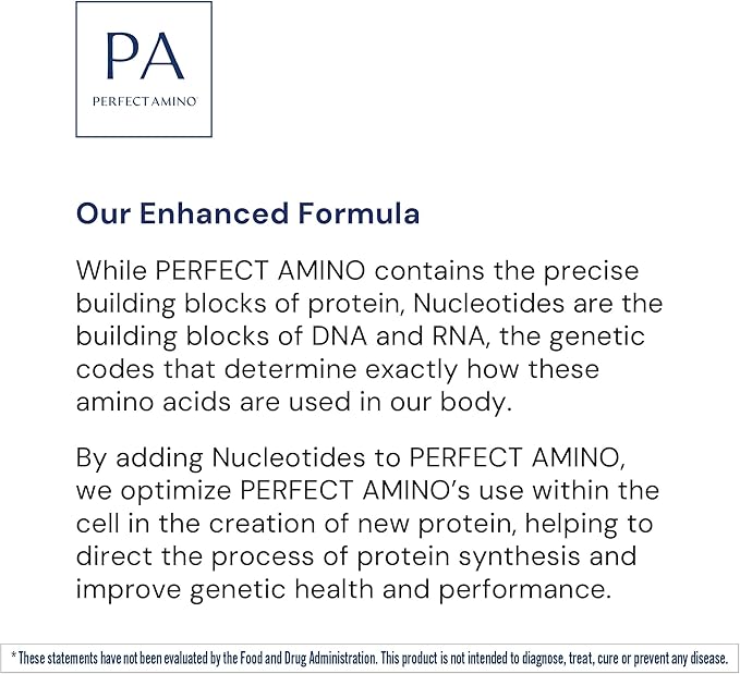 BodyHealth PerfectAmino Powder - BCAA and EAA Powder for Pre and Post Workout - Amino Acid Energy Drink to Support Lean Muscle and Recovery - NSF Certified for Sport - Vanilla - 66 Servings-StrideForce Fitness