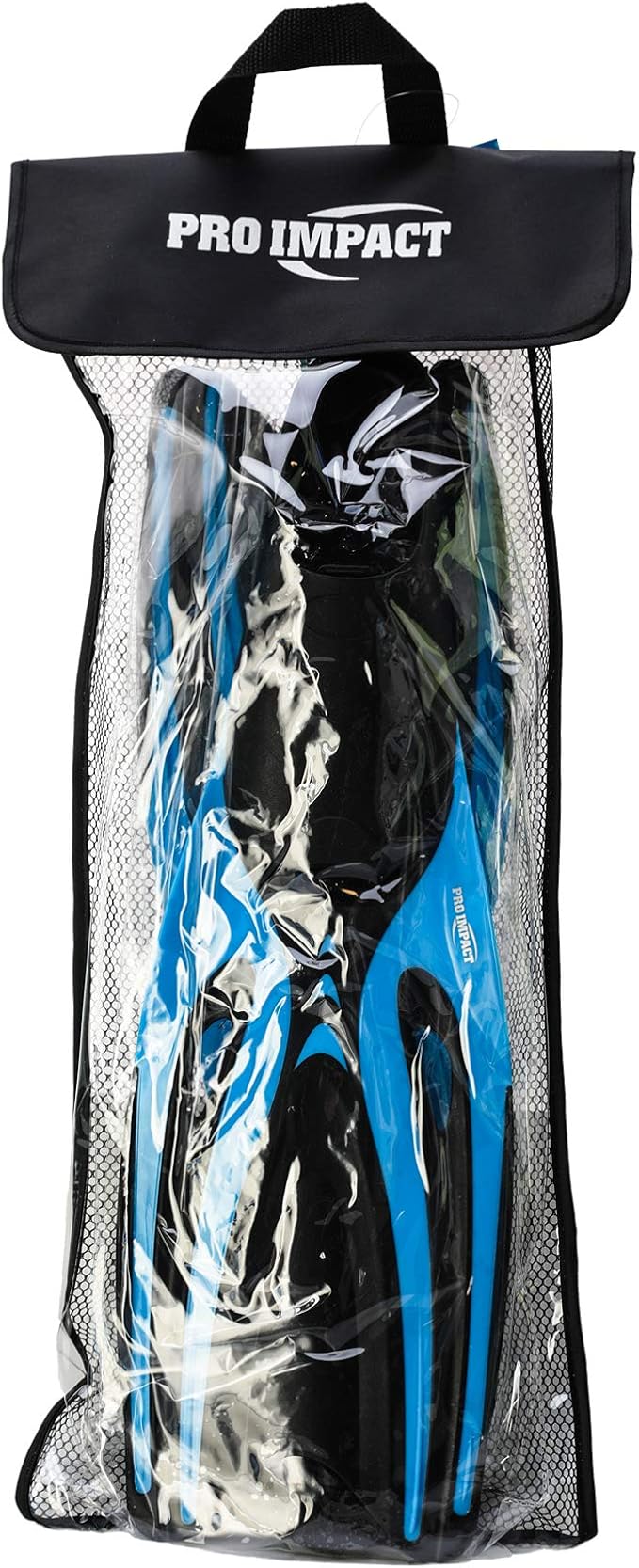 PRO IMPACT Swim Fins for Adults & Kids - Premium Scuba Diving Fins, Snorkeling Flippers for Men & Women - Versatile Swim Training Fins for Lap Swimming, Water Sports & Ocean Adventures-StrideForce Fitness