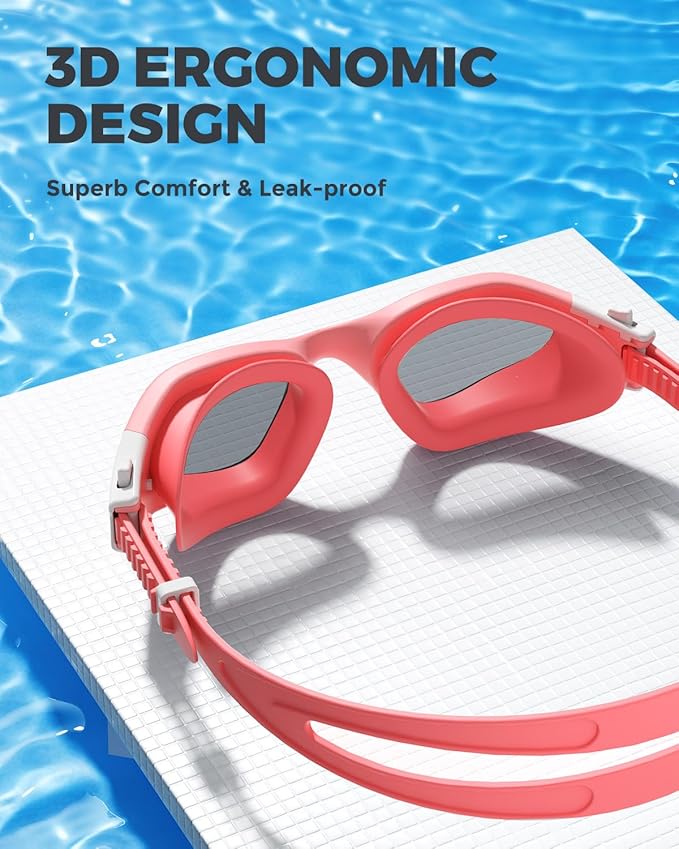 OMID Swim Goggles, P2 Polarized Swimming Goggles for Men Anti-fog Goggles Swimming for Adult Women-StrideForce Fitness