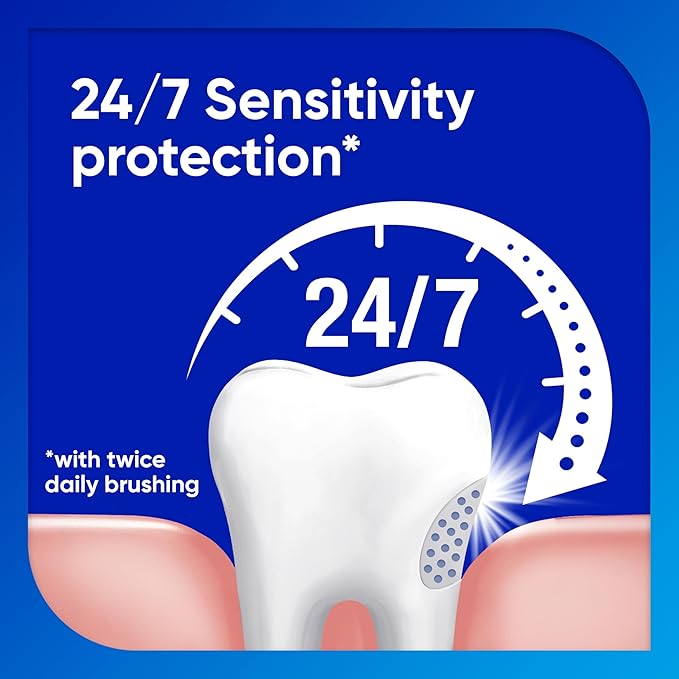 Sensodyne Extra Whitening Toothpaste - Sensitive Teeth & Cavity Prevention | Cool Mint 4oz 4-Pack