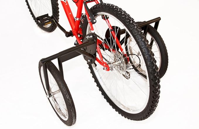 Bike USA Heavy-Duty Adult Training Wheels – Patented Stabilizer Kit for 24"–27" Bicycles, Supports 250+ lbs, Original Full-Size Bike Training Aid, Not for Electric or E-Bikes-StrideForce Fitness