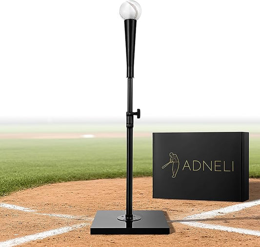 T-Ball Set with Baseball for Adults and Kids Softball Tees for Hitting T Ball Batting Tee Teeball Tee Batting Tees for Softball Batting Tees for Softball Tee Ball Set-StrideForce Fitness