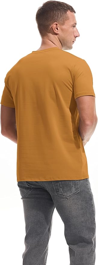 VEIISAR Premium V Neck T Shirts for Men - Modern Fitted Tees Vneck Undershirts-StrideForce Fitness