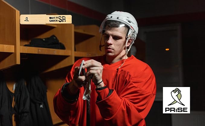 Prise | Solid Hockey Wood Stick Extention That fits All Composite Hockey Sticks. You can Extend Your Stick up to 12 inches. Very Robust, The tip is Made of Hardwood and Handmade.-StrideForce Fitness