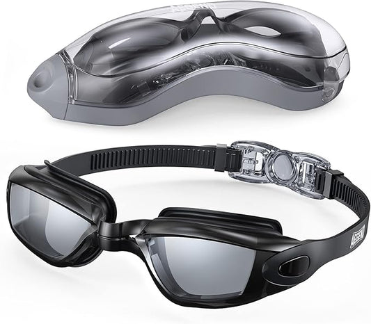 Aegend Swim Goggles, Swimming Goggles No Leaking Full Protection Adult Men Women Youth-StrideForce Fitness