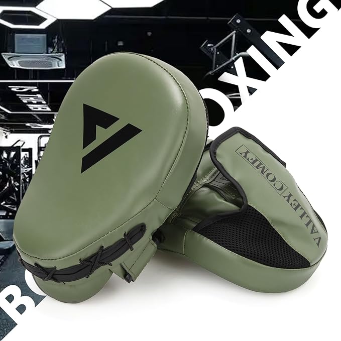Valleycomfy Boxing Punching Mitts,Boxing Pads Mitts for Men,Ideal for Boxing Training,Kickboxing,Martial Arts-StrideForce Fitness