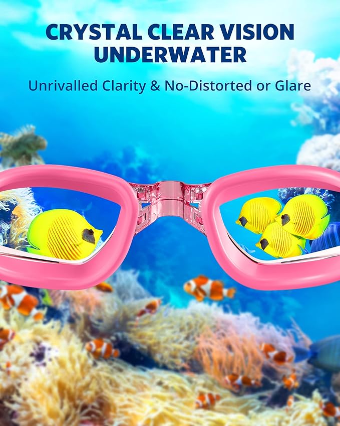 Aegend Swim Goggles, Swimming Goggles No Leaking Full Protection Adult Men Women Youth-StrideForce Fitness