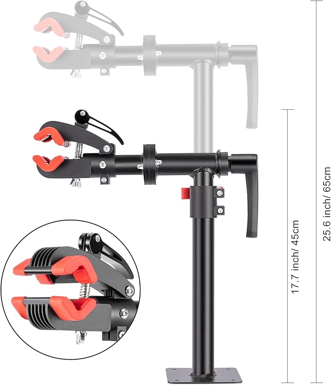 CXWXC Bike Repair Stand - Bench Mount Maintenance Stand Rack - E-bike Workstands for Mountain and Road Bikes - Home and Shop Mechanics-StrideForce Fitness