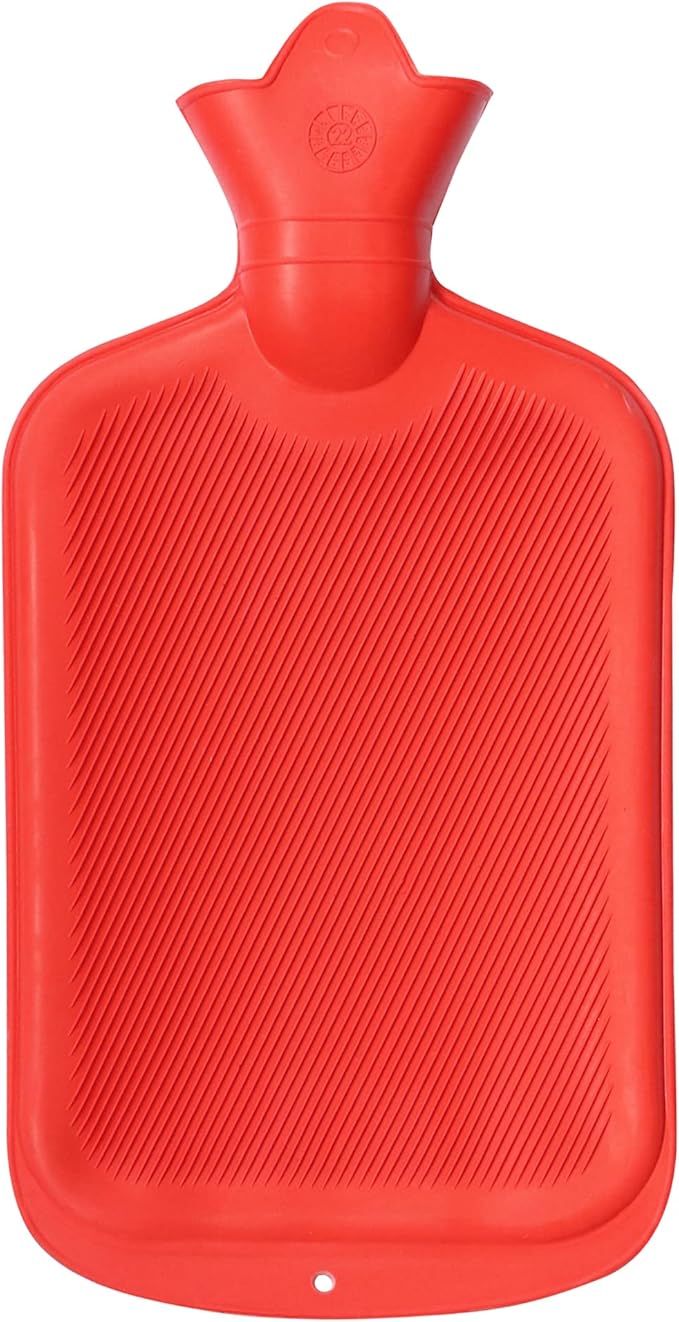 Abyclean Enema Bag Kit Rubber Anal Douche Vaginal Douche Enema Cleaner for Women’s or Man’s Health with Nozzles (Red, 2L)-StrideForce Fitness