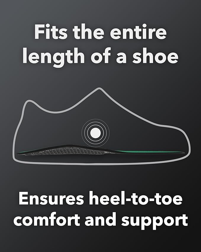 Spenco Unisex Adult Athletic Shoe-insoles, Green, Women S 11-12.5/Men S 10-11.5 US-StrideForce Fitness