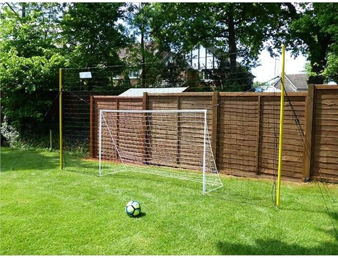 3-in-1 Soccer Training Rebounder & Goal Backstop Net - Soccer Goal for Volley, Passing, Solo Training - Outdoor Sports, Backyard Games-StrideForce Fitness