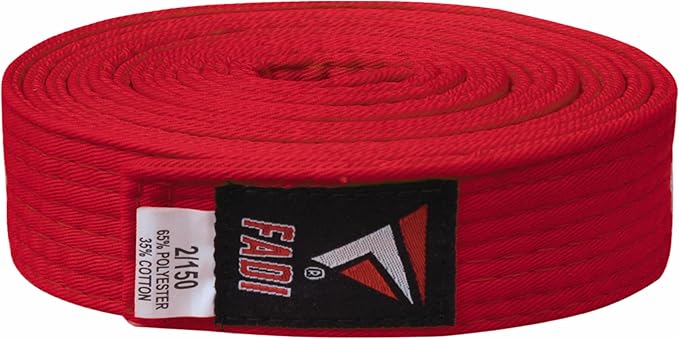 Martial Arts Belt for Karate, Judo, Aikido and Taekwondo - Durable Cotton-Polyester Blend for Adults and Kids-StrideForce Fitness