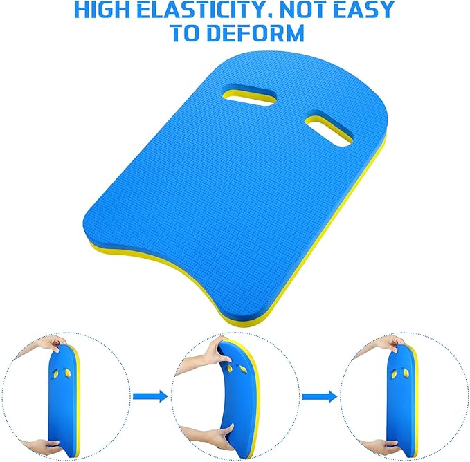 Kickboard Swimming Training Kick Board U Design Summer Aid Float Equipment EVA Foam with Integrated Hole Handle for Water Pool Accessories-StrideForce Fitness