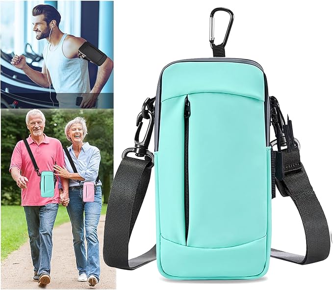 Phone Holder Arm Bands for Running Armband Small Crossbody Bags for Women Kids,iPhone 15 14 13 12 11 Pro Max Xs Xr X 6 7 8 Plus SE Mini Galaxy Ultra Edge S24 S23 Note-StrideForce Fitness