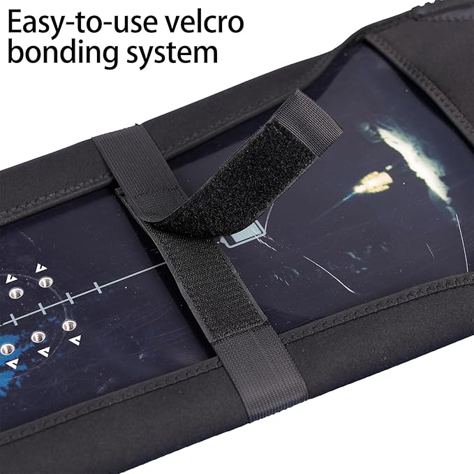 Snowboard Cover Sleeve Case, Snowboard Sleeve Bag Adjustable Soft Cover with Shoulder Strap Bag with Binding-StrideForce Fitness