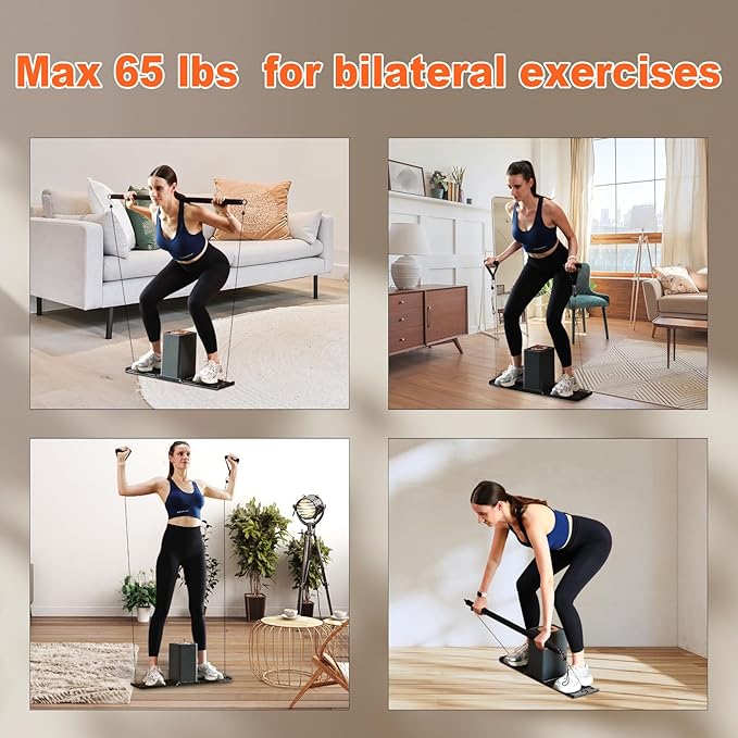 SR3 Smart Home Gym，Portable & Foldable Strength Training Cube Machine for Full Body Workouts，All-in-One Resistance Training Fitness Equipment for Home Use-StrideForce Fitness