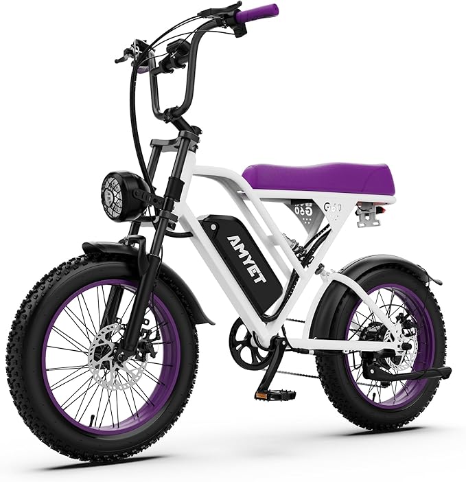 V9-G60 Peak 1500W Ebike, 48V 20Ah(960WH) Removable Battery, 72Miles &32MPH,20" Fat Tire Dirt Bike,7 Speed Gears,Dual Shock Absorber, Adults Electric Bike for Mountains, Snow, Sand, Road-StrideForce Fitness