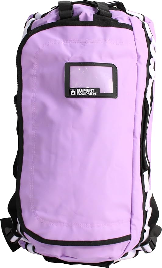 Element Equipment Trailhead Duffel Bag Shoulder Straps Waterproof Violet/Lavendar Small-StrideForce Fitness