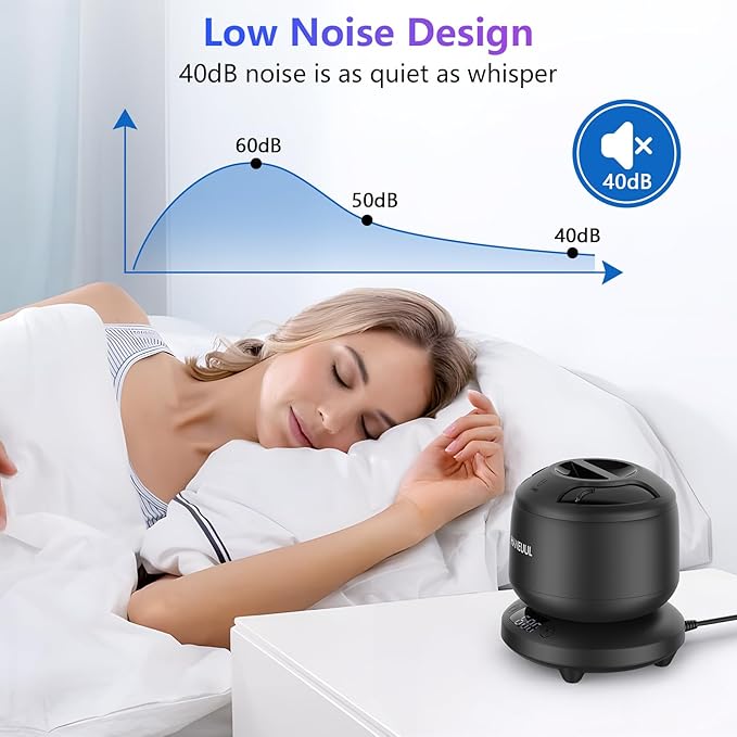 2025 Ultrasonic Retainer Cleaner for Dentures & Aligner, Durable Removable Base and Top Cover, Denture Cleaner Machine with 4 Modes for Mouth Guards, Jewelry, Rings, etc (Black)