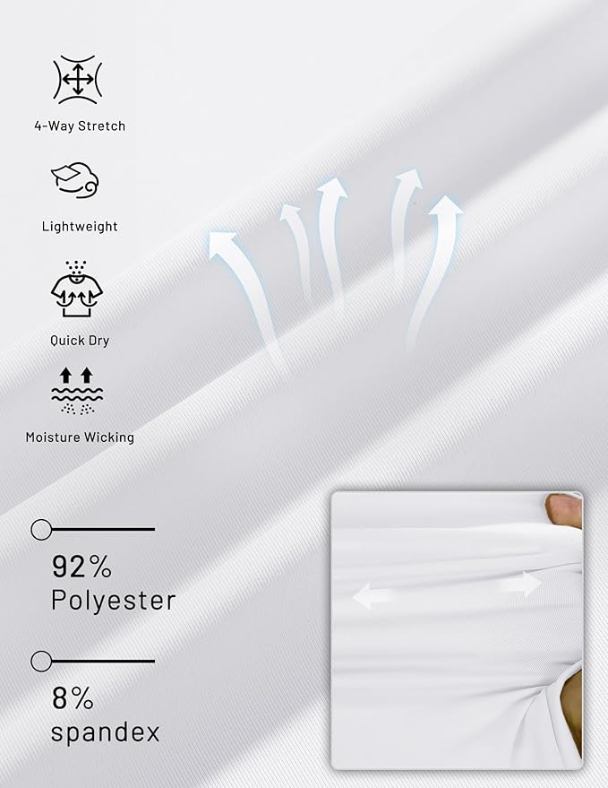 MIER Men's Dry Fit Workout T-Shirts Athletic Running Tee Short Sleeve Crew Neck Gym Tops, Polyester, Moisture Wicking-StrideForce Fitness